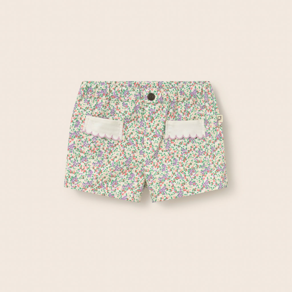 Cozmo Kurze Twill Shorts floral multi bei Yay Kids