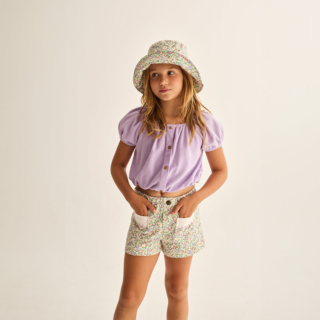 Cozmo Kurze Twill Shorts floral multi bei Yay Kids