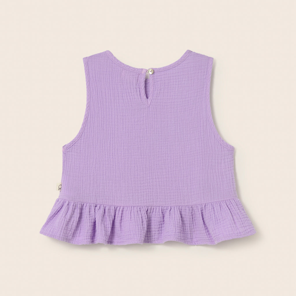Cozmo Musselin Top Blair lavender soft bei Yay Kids