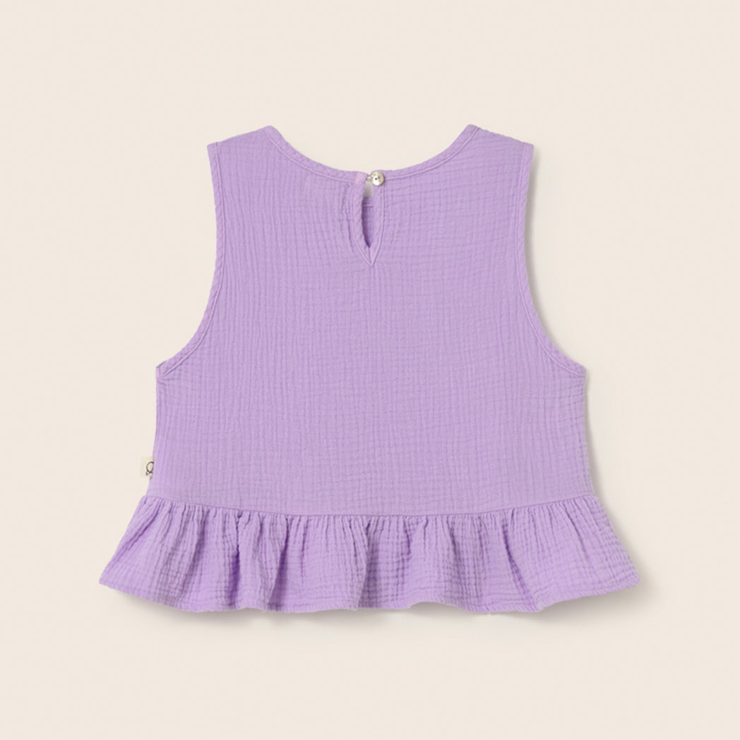 Cozmo Musselin Top Blair lavender soft bei Yay Kids
