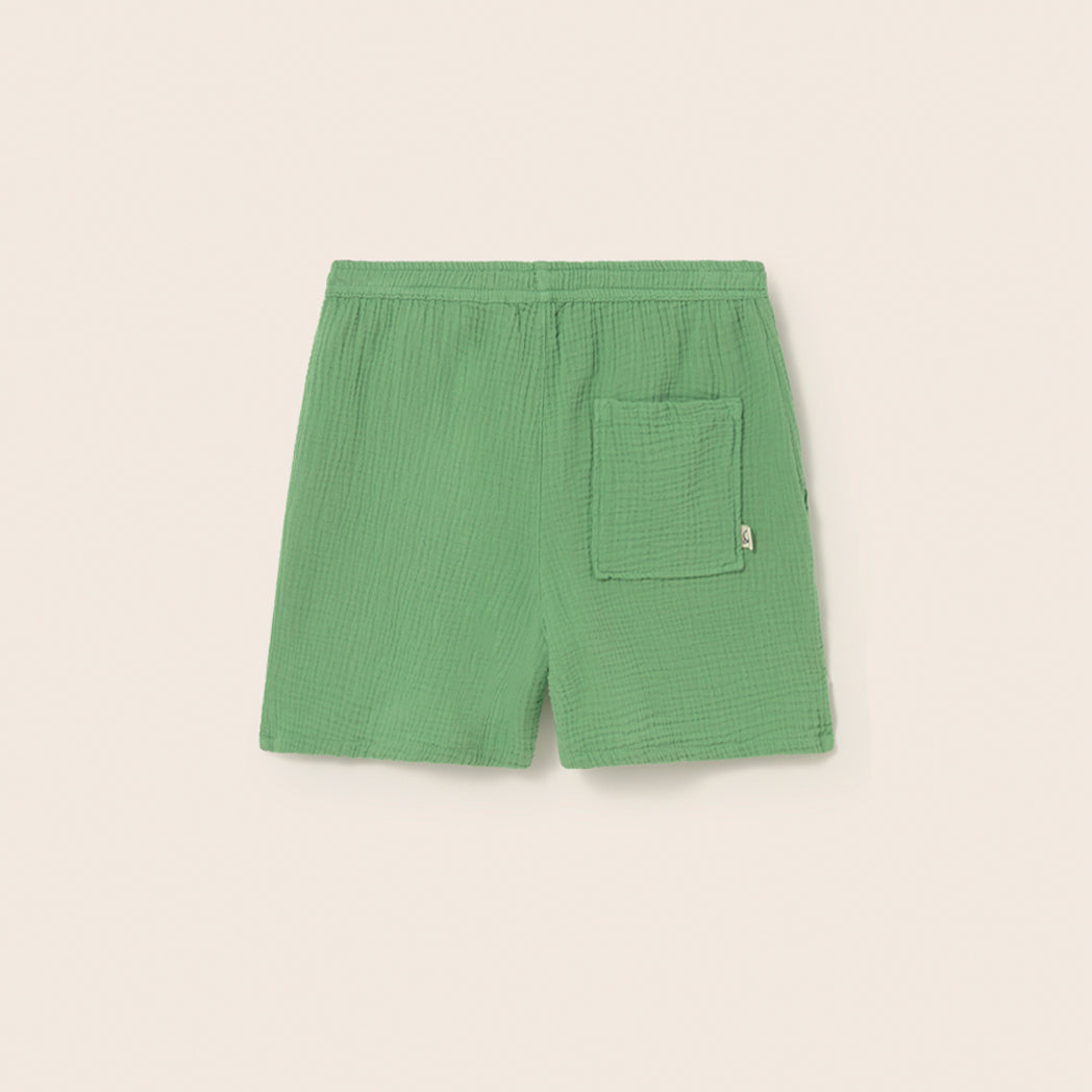 Cozmo Musselin Shorts Cove green bei Yay Kids