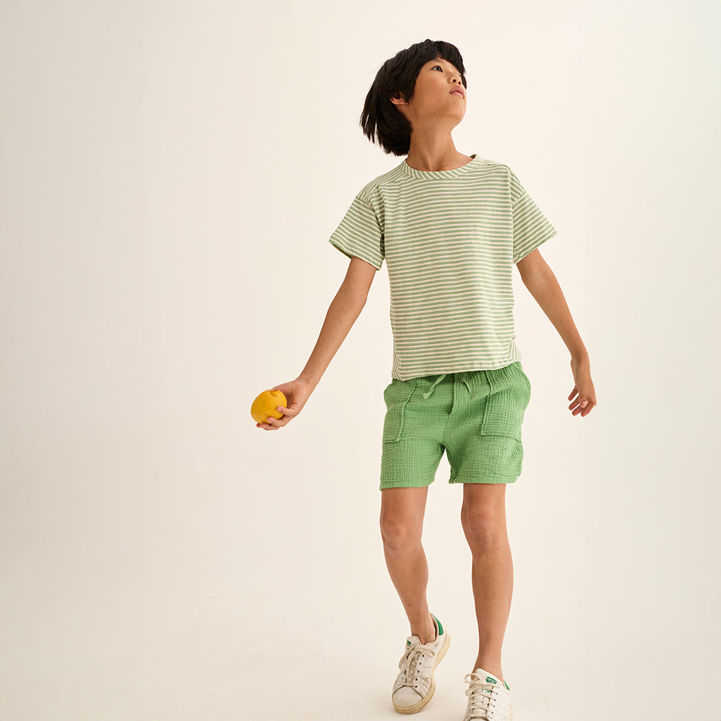 Cozmo Musselin Shorts Cove sand soft bei Yay Kids