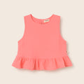 Musselin Top Blair candy pink – Cozmo
