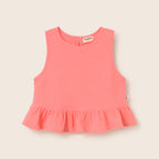 Musselin Top Blair candy pink – Cozmo