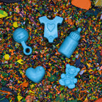 Wachsmalstifte Baby-Set Blau