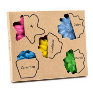 Crazy Crayons Blumenförmiges Wachsmalstifte-Set – Bild 1