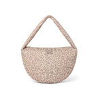 Studio Noos Crossbody Bag Beige Leopard Umhängetasche mit Reissverschluss und verstellbarem Riemen.