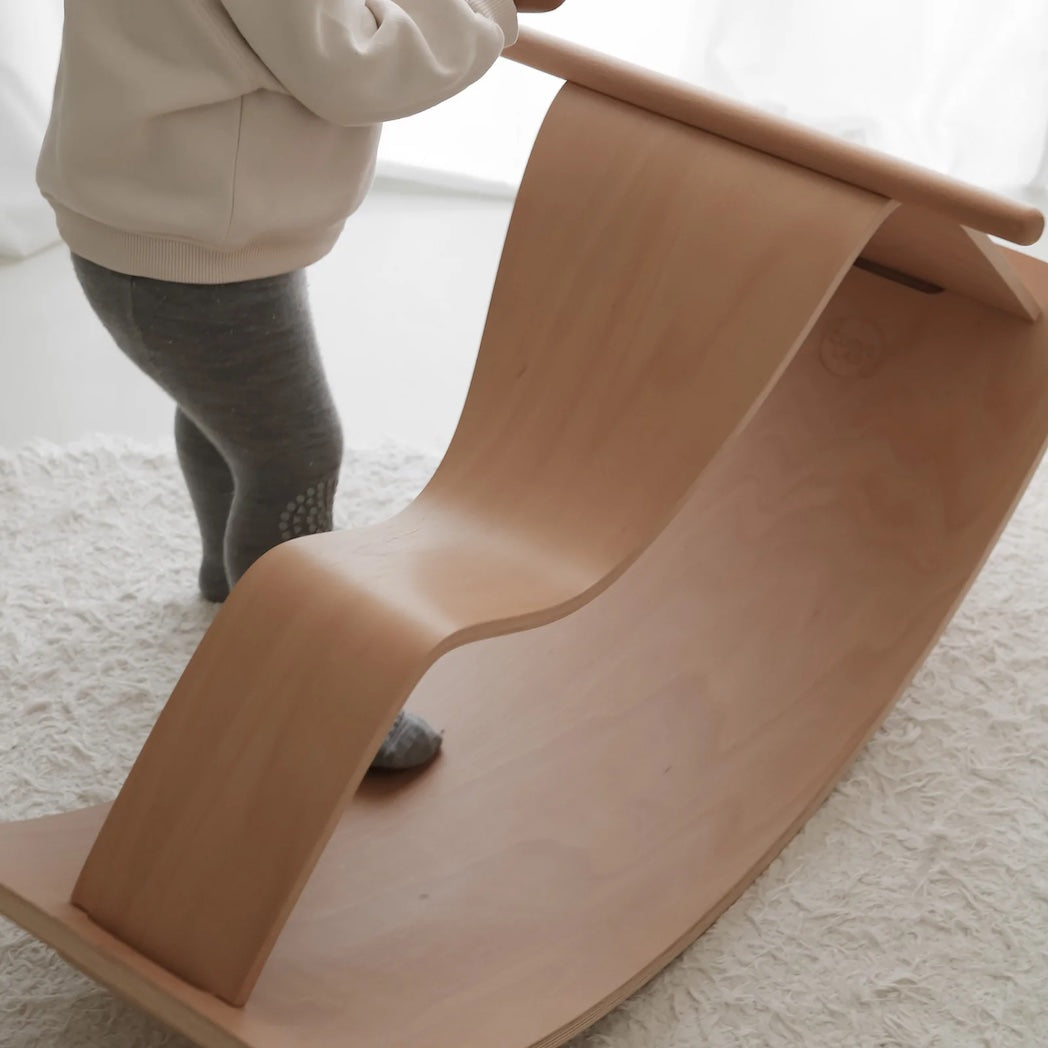 Curve Lab Kinder Schaukelpferd Add on to Perfect Arc bei Yay Kids