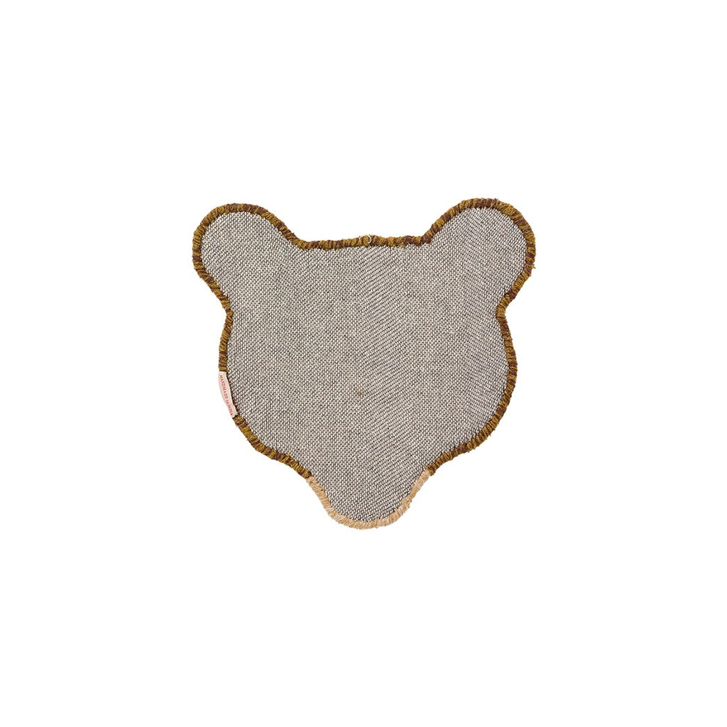 Wall Tapestry Archie Check Bear Head