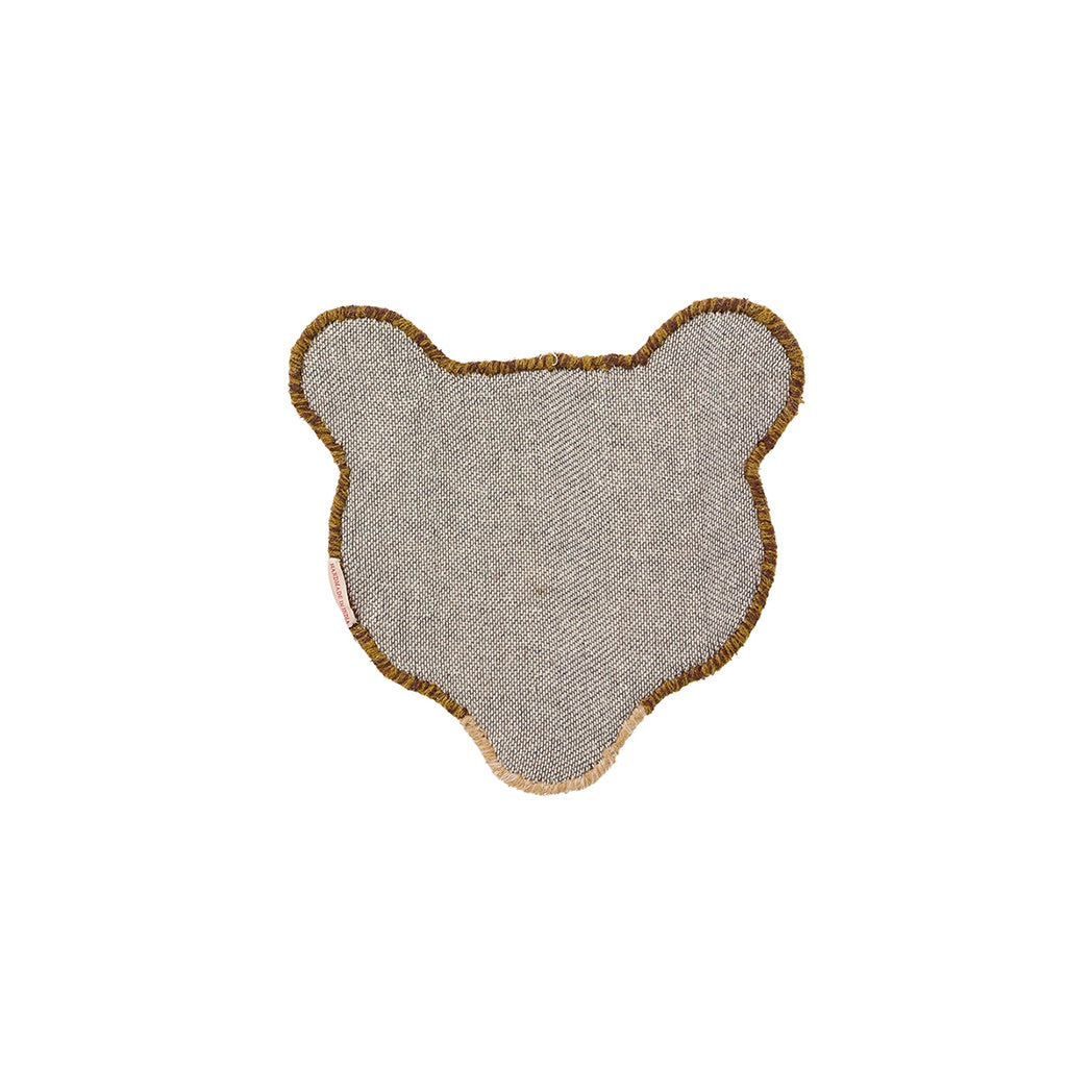 Wall Tapestry Archie Check Bear Head