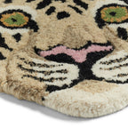 Doing Goods Floral White Tiger Head Rug Deko Teppich bei Yay Kids