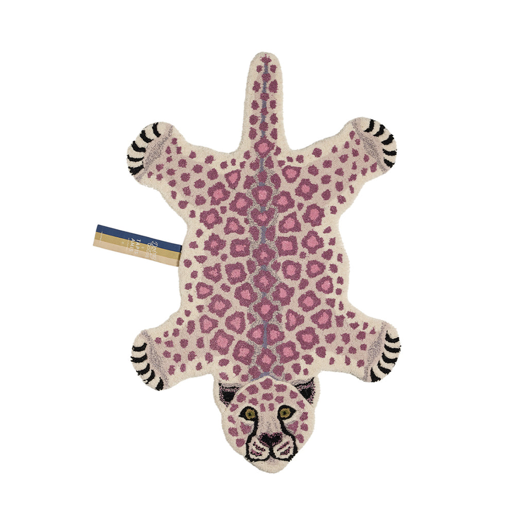 Doing Goods Lilly Leopard Rug Small Deko Teppich klein bei Yay Kids