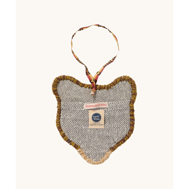 Archie Check Bear Gift Hanger