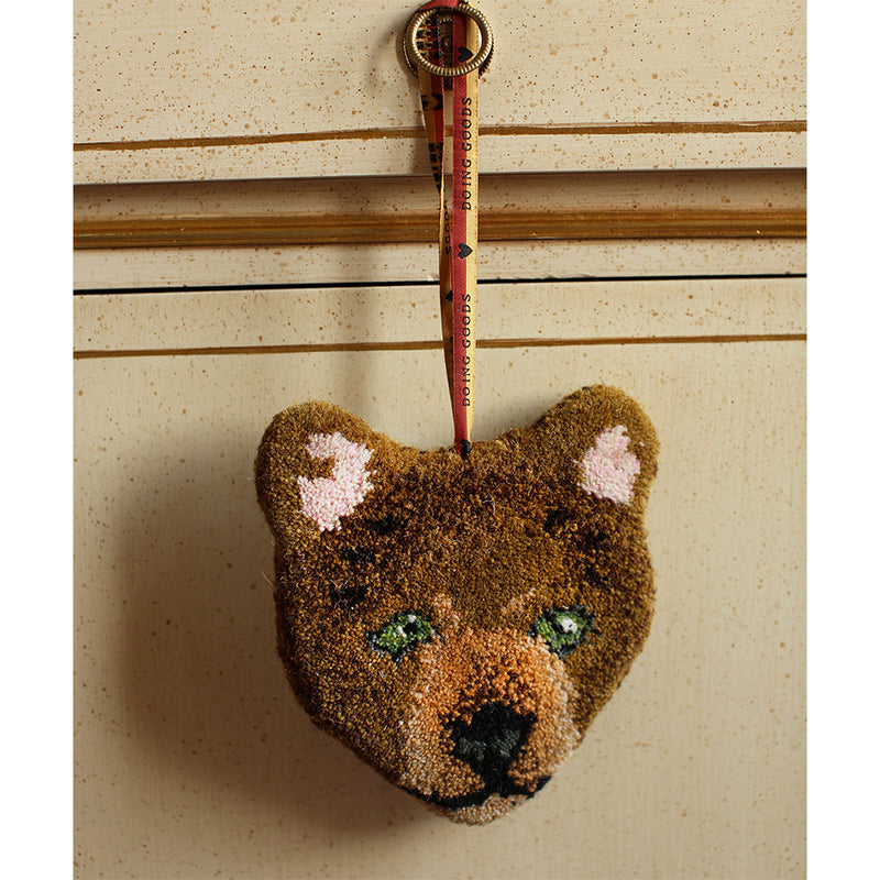 Archie Check Bear Gift Hanger