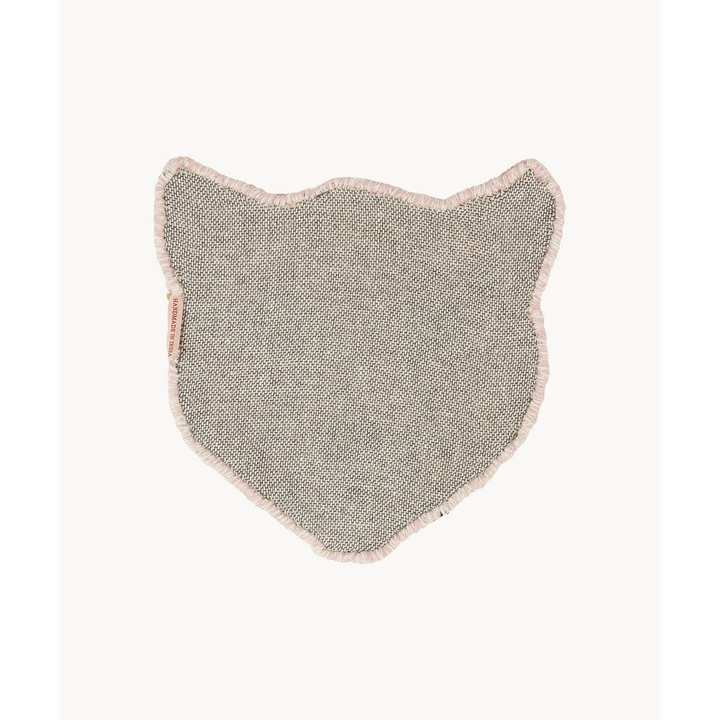 Wall Tapestry Pinky Leopard Head