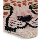 Wall Tapestry Pinky Leopard Head