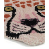 Pinky Leopard Head Rug