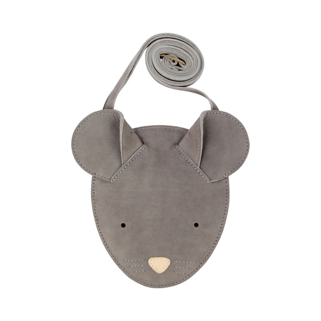 Donsje Amsterdam Kinder Tasche Britta Mouse Grey Nubuck bei Yay Kids