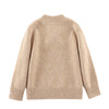 Donsje Amsterdam Denn Merinowolle Pullover Bear Biscotti Melange bei Yay Kids