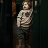 Donsje Amsterdam Denn Merinowolle Pullover Bear Biscotti Melange bei Yay Kids