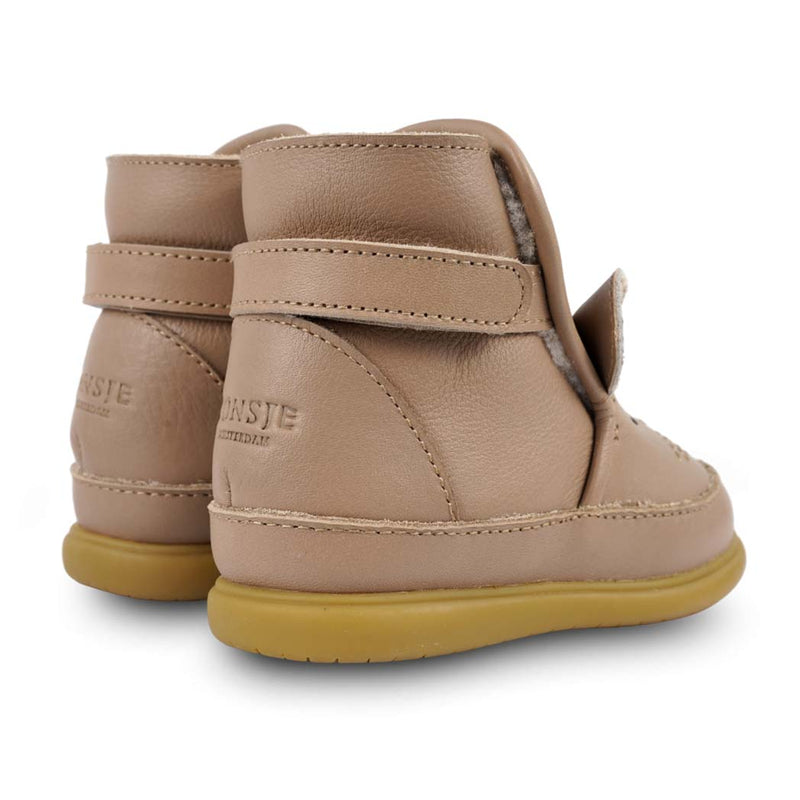 Donsje Amsterdam Kinderschuhe Dubu Exclusive Mouse Praline Leather bei Yay Kids