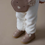 Donsje Amsterdam Kinderschuhe Dubu Exclusive Mouse Praline Leather bei Yay Kids