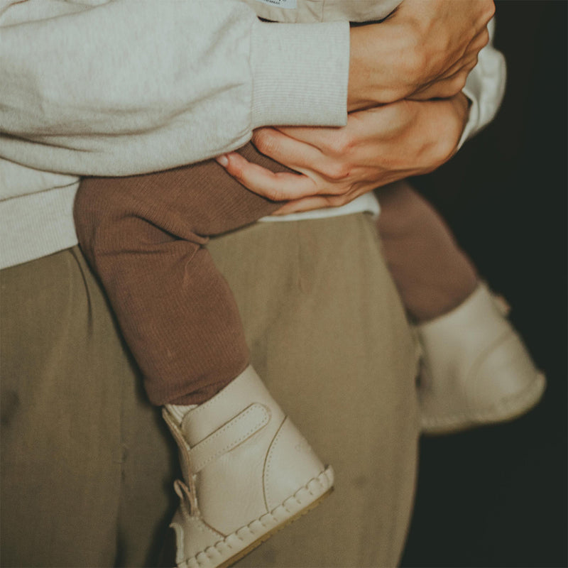 Donsje Amsterdam Baumwoll Leggings in Braun bei Yay Kids