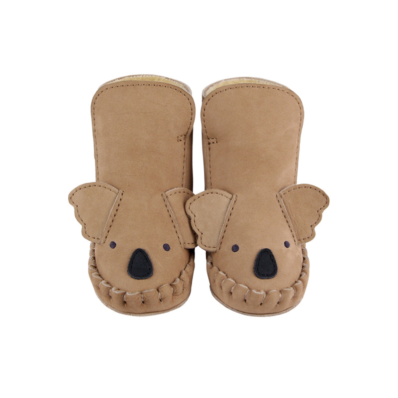 Baby Schuhe Kapi Koala Truffle Nubuck