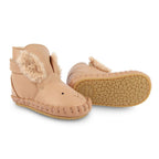 Donsje Amsterdam Baby Schuhe Kapi Exclusive Lining Fluffy Bunny Light Rust Leather bei Yay Kids