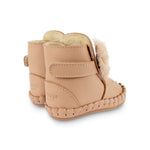 Donsje Amsterdam Baby Schuhe Kapi Exclusive Lining Fluffy Bunny Light Rust Leather bei Yay Kids