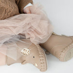 Donsje Baby Schuhe Kapi Exclusive Mouse Praline Leather bei Yay Kids