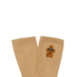 Donsje Amsterdam Kinder Lala Socken Gingerbread Biscuit bei Yay Kids