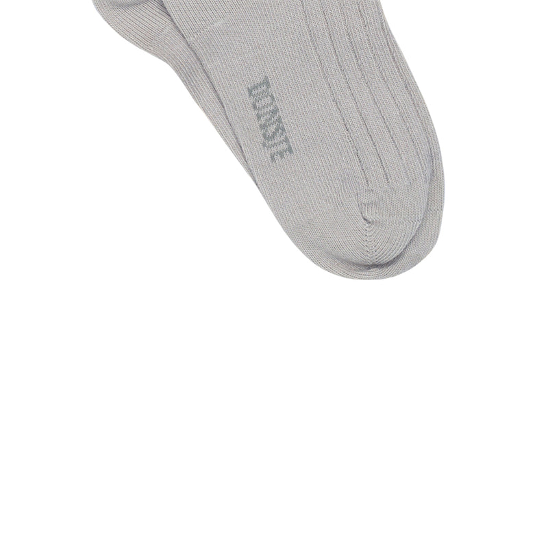 Donsje Amsterdam Kinder Lala Socken Snowman Soft Grey bei Yay Kids