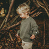 Donsje Amsterdam Kinder Pullover Louc in Dunkelgrün bei Yay Kids
