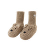 Donsje Amsterdam Merino Wollstiefelchen Maicer Bear Milk Chocolate Melange bei Yay Kids