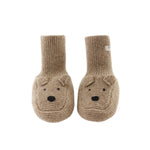 Donsje Amsterdam Merino Wollstiefelchen Maicer Bear Milk Chocolate Melange bei Yay Kids