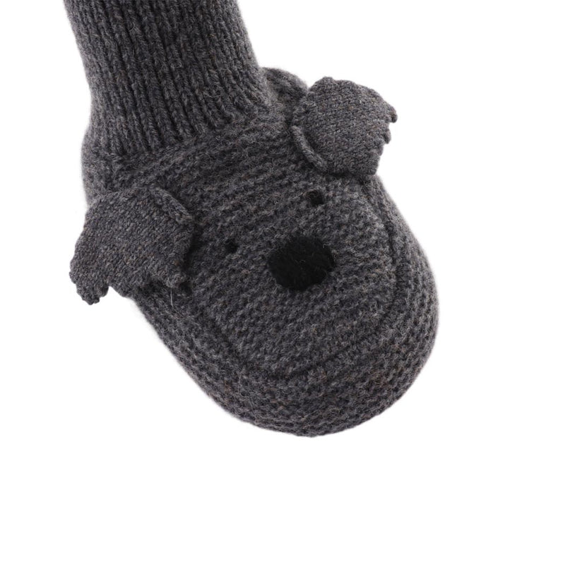 Donsje Amsterdam Merino Wollstiefelchen Maicer Koala Cloudy Grey bei Yay Kids
