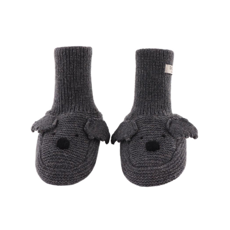 Donsje Amsterdam Merino Wollstiefelchen Maicer Koala Cloudy Grey bei Yay Kids