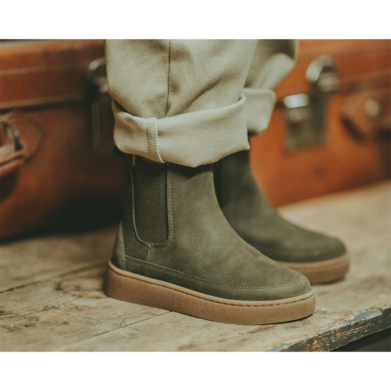 Donsje Amsterdam Kinderstiefel Ohje Forest Nubuck bei Yay Kids