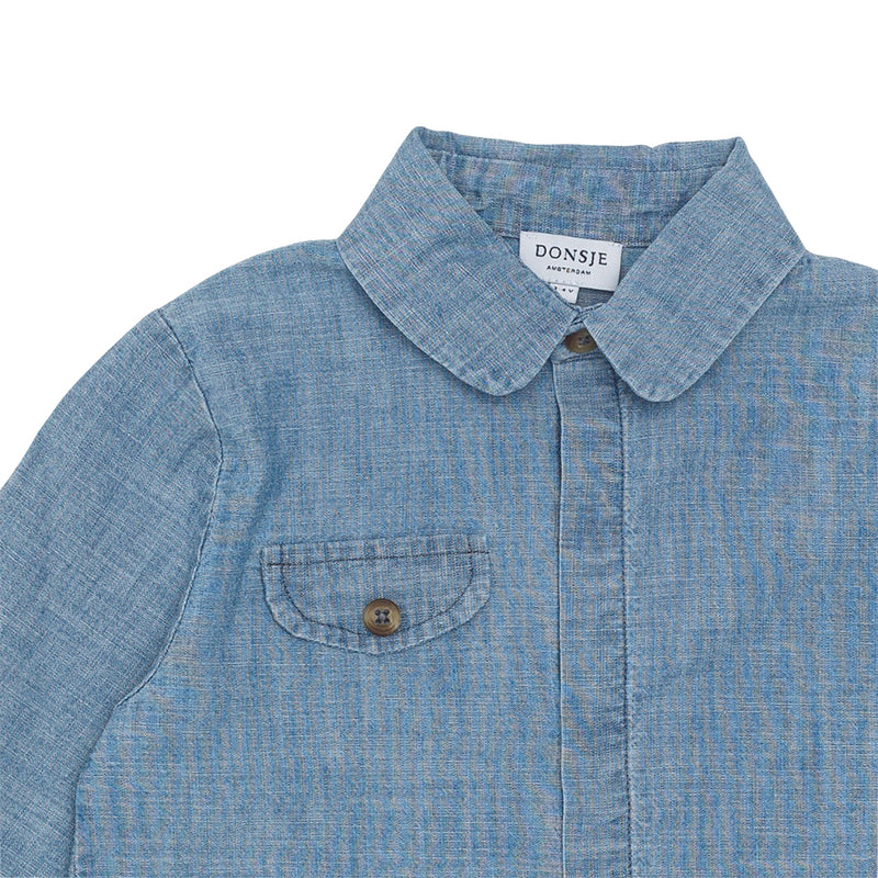 Donsje Amsterdam Kinder Shirt Palo Sky Blue bei Yay Kids