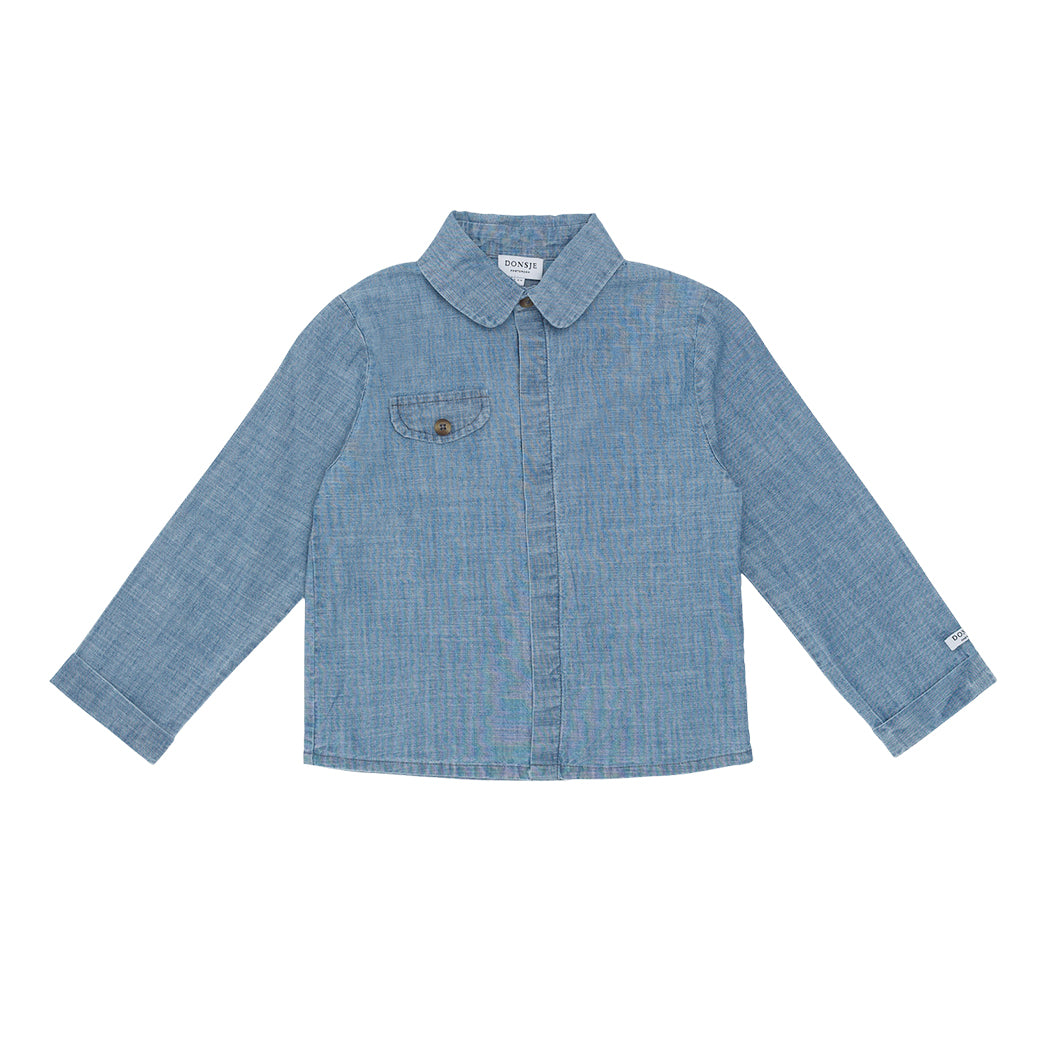 Donsje Amsterdam Kinder Shirt Palo Sky Blue bei Yay Kids