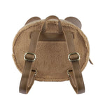 Donsje Amsterdam Kinder Rucksack Bear Light Maple Curly Faux Fur bei Yay Kids