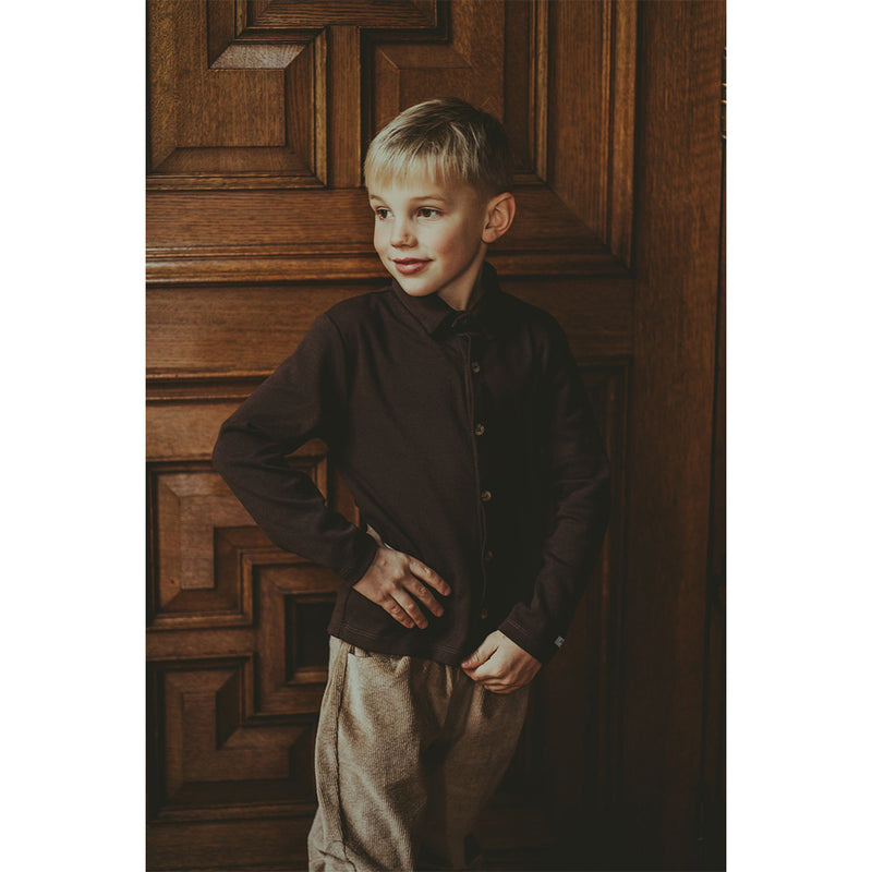 Donsje Amsterdam Kinder Shirt Touten in hellem Beige bei Yay Kids
