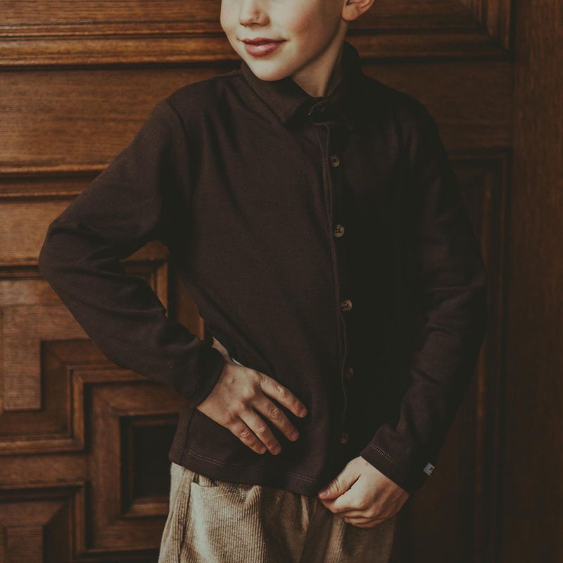 Donsje Amsterdam Kinder Shirt Touten in hellem Beige bei Yay Kids