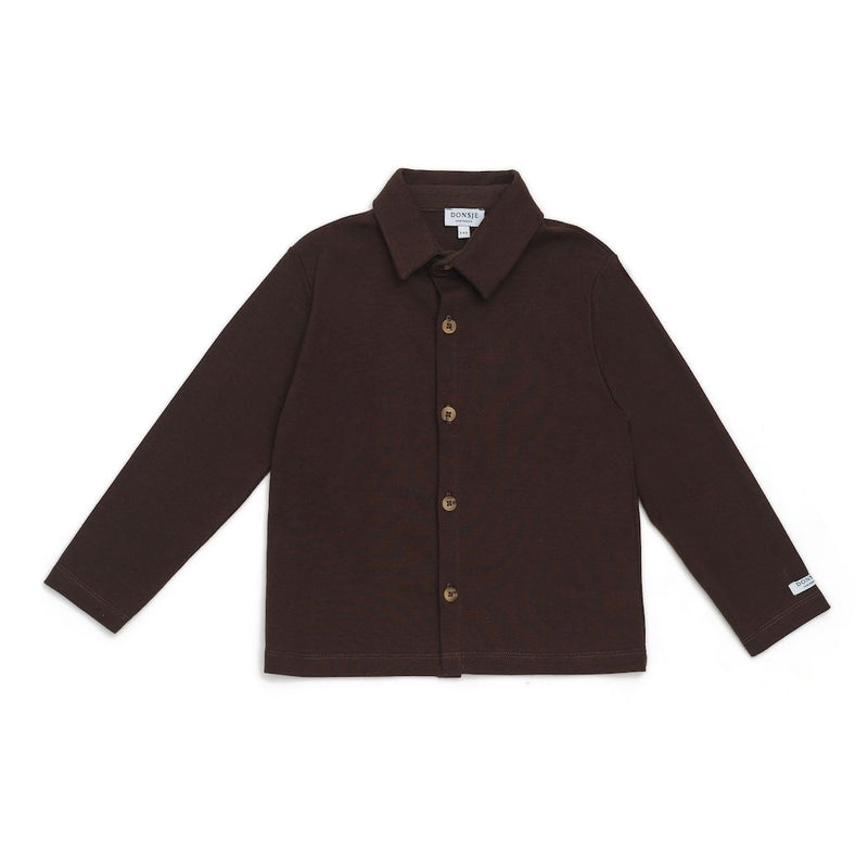 Donsje Amsterdam Kinder Shirt Touten in hellem Beige bei Yay Kids