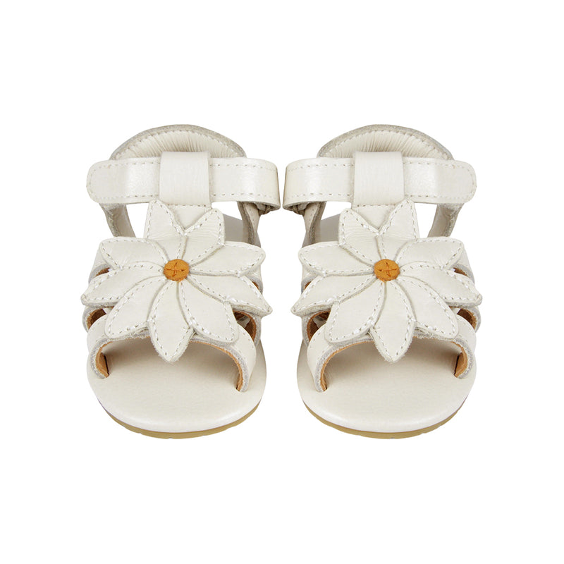 Donsje Amsterdam Baby Sandalen Tuti Fields Daisy White bei Yay Kids