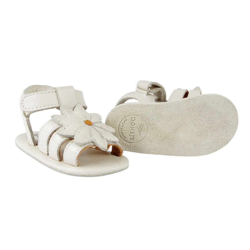 Donsje Amsterdam Baby Sandalen Tuti Fields Daisy White bei Yay Kids