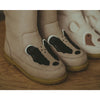 Donsje Amsterdam Gefütterte Kinderstiefel Exclusive Lining Badger Vintage Grey Leather bei Yay Kids