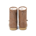 Donsje Amsterdam Gefütterte Kinderstiefel Wadudu Special Lining Stag Chestnut Leather bei Yay Kids