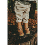 Donsje Amsterdam Gefütterte Kinderstiefel Wadudu Special Lining Stag Chestnut Leather bei Yay Kids